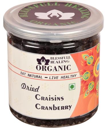 Blessfull Healing Organic Dried Craisins Cranberry 300 Gram Airtight Container (Packing May Vary) - Buy Online on GoSupps.com