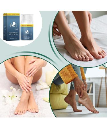 Repair Cream for Cracked Feet | Removes Dead Skin & Moisturizes Feet | Nourishing and Softening for Athletes Seniors Women and Men - Buy Online on GoSupps.com