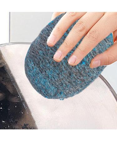 Steel Wool Scrubber | Dish Scrubbers | Tear Resistant Reusable Steel Wool for Kitchen Effective On Sinks Grills Pots Broiler Racks Stoves Cleaning Dishes - Buy Online on GoSupps.com