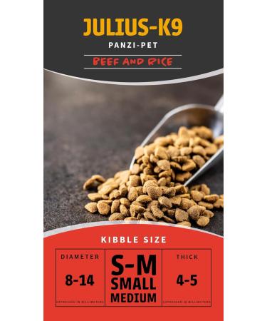 Julius-K9 - Beef & Rice - Adult dog food - beef and rice dog food - suitable for all breeds - 3kg - Buy Online on GoSupps.com