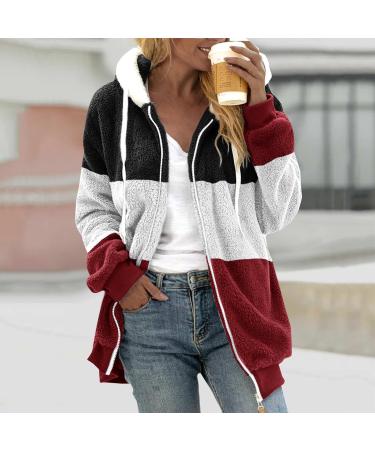 Shop Hanxiulin Women's Fleece Plush Jacket - Oversized Warm Winter Coat in 4XL & Color Variants - Buy Online on GoSupps.com