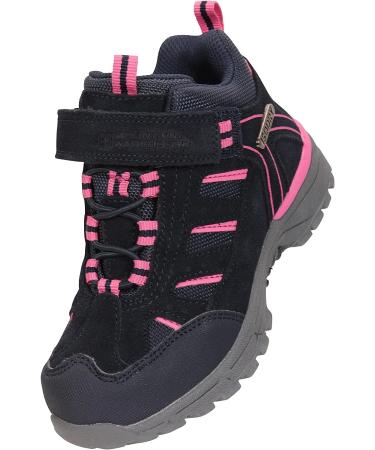 Mountain Warehouse Drift Junior Kids Hiking Boots - Waterproof Navy Shoes - Size 12 Little Kid - Buy Online on GoSupps.com