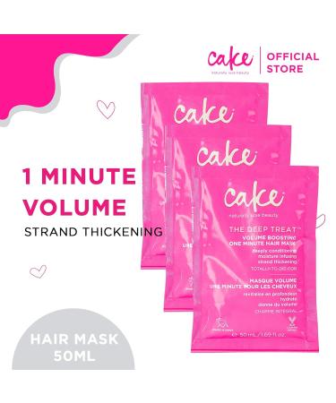 Deep Treat One Minute Volume Boosting Hair Mask | 50 mL | Fast Shipping Worldwide | Best Hair Care for Volume & Shine - Buy Online on GoSupps.com