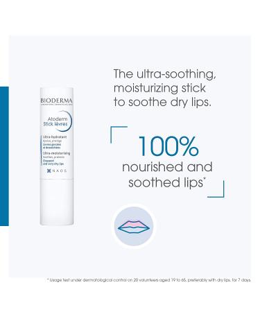 Bioderma Atoderm Lip Stick - Hydrating & Soothing Lip Conditioner for Dry Lips (2 Count) - Buy Online on GoSupps.com