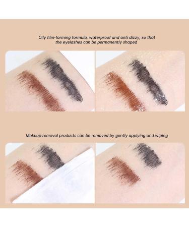 Colored Mascara 4D Silk Fiber Lash Colorful Mascara Cream Natural Smudges Proof Lengthening And Thick Long Lasting No Clumping Formula 5ML Forever Brow Eyebrow Growth 5 ml (Pack of 1) D - Buy Online on GoSupps.com