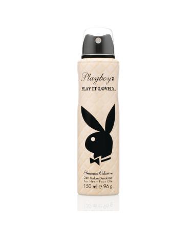 Playboy Female Play It Lovely Eau de Parfums 4 Fluid Ounce