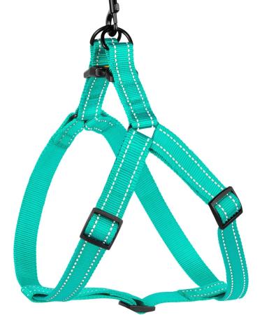 Collardirect Reflective Dog Harness - Adjustable Sizes S M L | Outdoor Walking for Dogs & Puppies | Available in Pink Black Red Purple Mint Green Orange Blue - Buy Online on GoSupps.com
