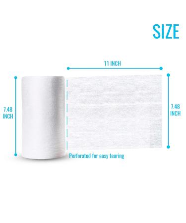 JM Disposable Bamboo Diaper Liners 7.5x11.5 inches, Fragrance & Chlorine Free, Highly Absorbent, Biodegradable Inserts - 100 Sheets/Roll, Pack of 4 - Buy Online on GoSupps.com