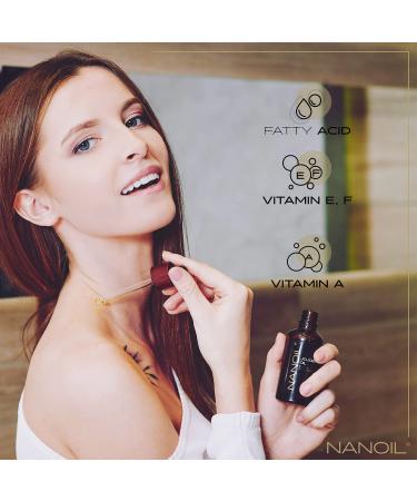 Buy Nanoil Jojoba Oil 50ml - Natural & Organic Cold-Pressed Care Oil for Hair Body & Face - Buy Online on GoSupps.com