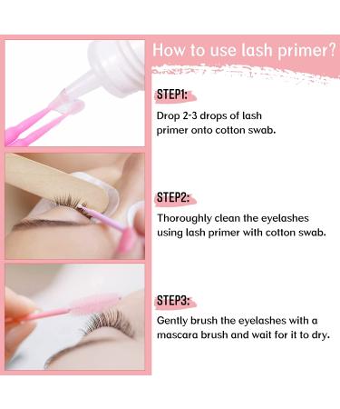 15ml Clear Eyelash Extension Primer | Low Irritation, Easy Removal | Boosts Adhesive Bonding Power | Professional Grade - Buy Online on GoSupps.com