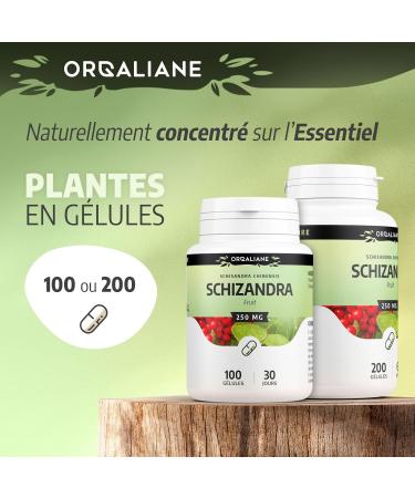 Schizandra (Schisandra) 250mg - 200 capsules - Buy Online on GoSupps.com