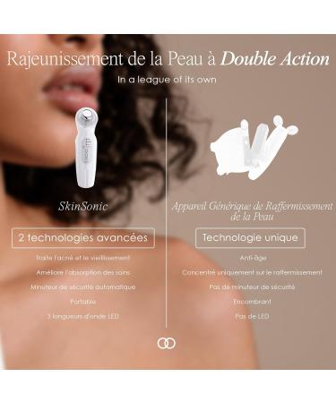 Face Lift Wand by Project E Beauty | Red Blue & Green Light | Vibrating Massage | Collagen Boost | Anti-Aging | Firming | D - Buy Online on GoSupps.com