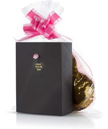 Luxury Bath and Body Gift Baskets for Women | Spa Gift Set with Essential Oils Floral Soaps Hand Lotion & Heart Pillow - Perfect International Gifts - Buy Online on GoSupps.com