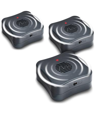 Gardigo mouse distributor Mobil - 3 Set i Ultrasound Mouse defense against mice and rats I mobile can be used by battery operation I drive out the area of activity up to approx. 40m i rats