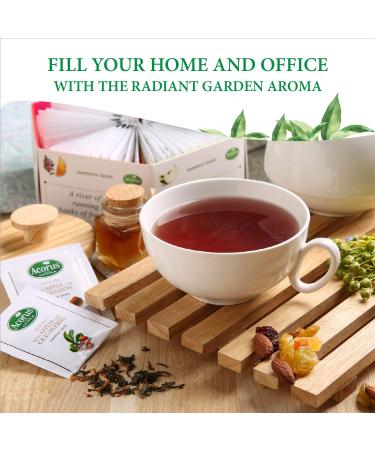 Acorus Summer Taste Tea Set | Natural Fruit Tea Gift Set | 6 Flavors | 60 Tea Bags | Premium Tea Range | International Shipping Available - Buy Online on GoSupps.com
