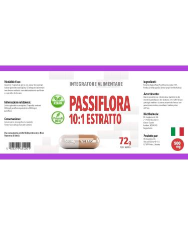 Hepatica Extrait de fleur de la passion (Passiflora Incarnata) 10:1 | 5 000 mg quivalent | 120 capsules v g taliennes | Soutien la relaxation et au sommeil hautement dos | Test en laboratoire | - Buy Online on GoSupps.com