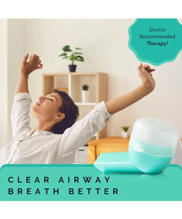 VIRTH Lung Expansion & Mucus Relief Device | Breathing Exercise Flutter Valve Exerciser | Clear Lungs & COPD Aid - Buy Online on GoSupps.com