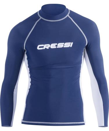 Cressi Rash Guard for Men - Long Sleeve UV Protection Shirt for Water Sports | XL/6 (56) - Elastic Fabric UPF 50+ - Buy Online on GoSupps.com