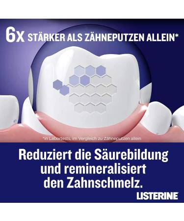 Buy Listerine Advanced Nightly Reset Mouthwash 400ml Enamel Remineralization & Overnight Cleaning Mild Taste International Shipping Available - Buy Online on GoSupps.com