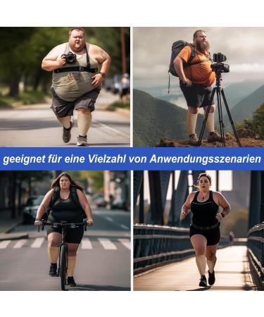 Putuo Compression Stockings for Thick Calves | Men's & Women's Thrombosis Support Socks | 3XL Oversize Compression for Medical Flight & Running - Buy Online on GoSupps.com