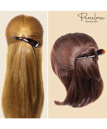 Parcelona French Brill Beak Medium Shell Claw Clip for Women - Buy Online on GoSupps.com