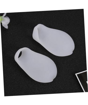2pcs Silicone Gel Crib Protector Foot Protectors for Feet Nursing Clip Board Foot Pad Toe Sleeve Little Toe Cover Jacket Finger Cot Hammer Care Miss Toe - Buy Online on GoSupps.com