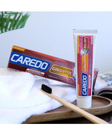 Dentifrice CAREDO pour la gingivite soin r parateur des gencives traitement des gencives saignantes et gonfl es traitement des gencives sensibles traitement de la gingivite pour adultes 100 g - Buy Online on GoSupps.com