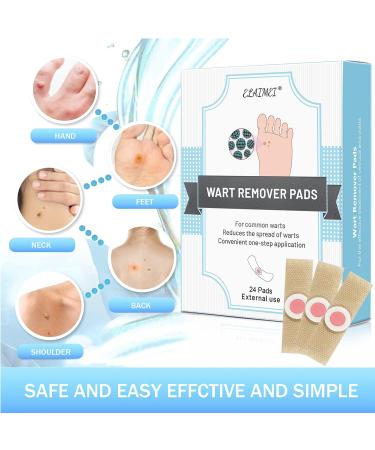 24PC Corn Remover Plaster Pads Effective Treatment for Chicken Eyes Warts & Corns | Pressure Protection for Feet & Hands - Buy Online on GoSupps.com