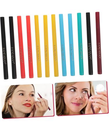 FRCOLOR 12pcs Matte Liquid Eyeliner Eyeline Liquid Pencil Liquid Eyeliner Pencil Set Painted Makeup 1 count (Pack of 1) As Shown - Buy Online on GoSupps.com