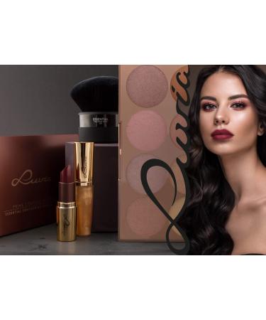 Buy Luvia Dark Red Lipstick - Long-Lasting Glossy Vegan Cosmetics from Italy | Oriental Night L589C - Buy Online on GoSupps.com
