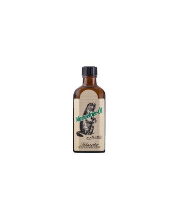 Saunabedarf Schneider - Body oil marmot oil made from natural almond oil for the body 100ml