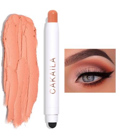 Eye Shadow Sticks | Double-end Matte Pearlescent Silkworm - Stick Highlighter Makeup Automatic Rotating for Women Girls - Buy Online on GoSupps.com