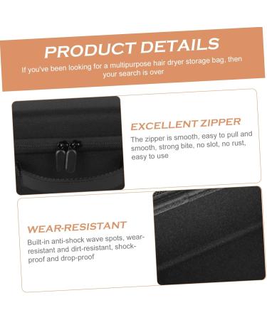 FOMIYES 2 Pcs Hair Dryer Storage Bag Valise De Voyage Hard Hair Dryer Storage Case Portable Hair Dryer Pouch - Buy Online on GoSupps.com
