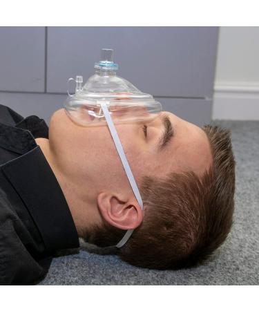 St John Ambulance Resuscitation Rescue Mask - CPR Emergency Kit - Buy Online on GoSupps.com