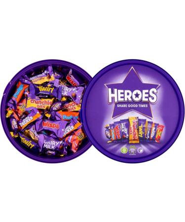  SSN Spark Systems Network Chocolate Tub Heroes 550g Assorted Chocolate and Caramel Box - Buy Online on GoSupps.com