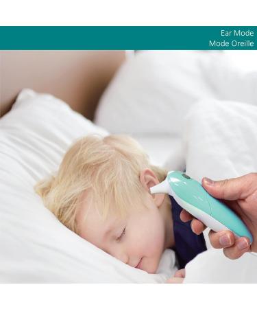 Wellworks 3-in-1 Infared Thermometer - Baby Thermometer for Ear Forehead & Object Use - High Accuracy Rapid Reading with Memory Recall and Fever Alarm - Suitable for Ages Newborn and Up - Buy Online on GoSupps.com