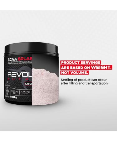 Revolution Nutrition BCAA Splash BCAA Powder Vegan Formula Zero Calorie Lactose Free Muscle Recovery Post Workout 7100 Mg of Branched Chained Amino Acid 1000 mg Citrulline Malate 280 G 46 Servings (Red Raspberry 0.62 Pound) Red Raspberry 0.62 Pound - Buy Online on GoSupps.com