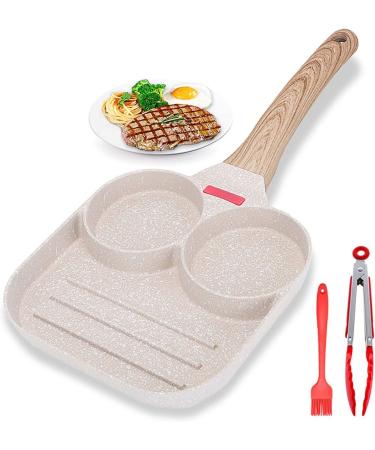 PacuM Bread Loaf Pan Frying Pan Steak Egg Pancake Pan Kitchen Utensils Handle Pan Steak Pan Durable Non-Stick Pan - Buy Online on GoSupps.com