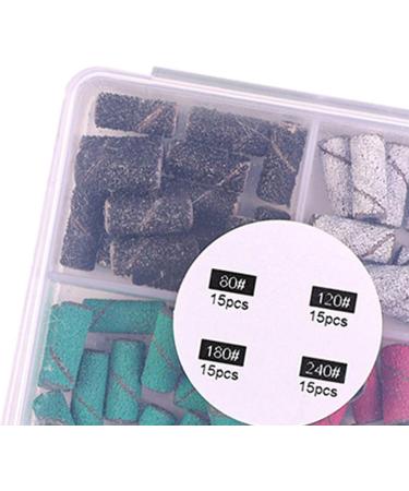 YOXIER Manicure Pedicure Tools Nail Shaping Set with Precision 1 Box Professional Drill Bit for Precise Polishing Gel Manicures B - Buy Online on GoSupps.com