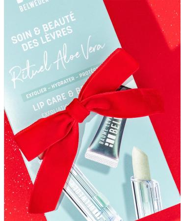 BELWEDER - Aloe Vera Ritual Beauty and Care Set - 2 Exfoliating and Nourishing Lip Balms + 1 Regenerating and Protective Fluid Balm - Buy Online on GoSupps.com