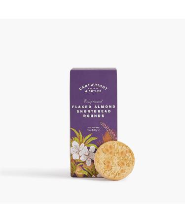 Cartwright & Butler Flaked Almond Shortbread Rounds Carton 200g (Pack of 3) - Buy Online on GoSupps.com