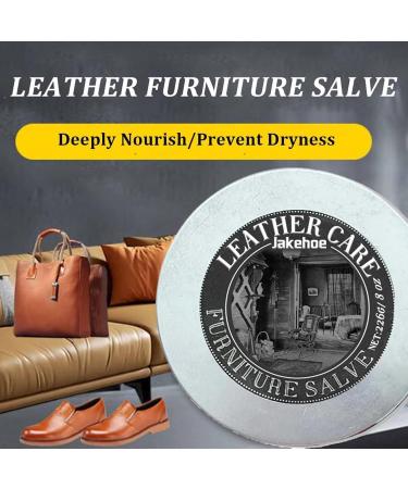 Best Furniture Salve for Leather & Wood | 8OZ (2PC with Brush) - International Shipping - Buy Online on GoSupps.com