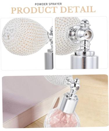 FRCOLOR 1Pc body air bag powder spray bottles for hair shimmer sparkle pressed spray bottle for highlighter Pink medium - Buy Online on GoSupps.com