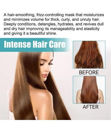 KYOSK Hair Straightener Cream Keratin Hair Treatment Straightener Protein Correcting Hair Straightening Cream Silk and Gloss Nourishing Smoothing for All Hair Types (3pcs) - Buy Online on GoSupps.com