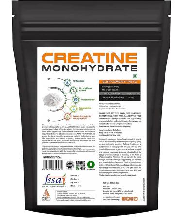 AS-IT-IS Nutrition Creatine Monohydrate 500g | USA Labdoor Certified Gluten-Free Vegan-Friendly Pure Post-Workout Supplement - Buy Online on GoSupps.com