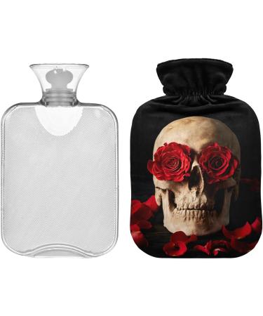 Shop Naanle Fantasy Skull Roses 2L Hot Water Bottle | Heat & Cold Therapy for Pain Relief - Buy Online on GoSupps.com