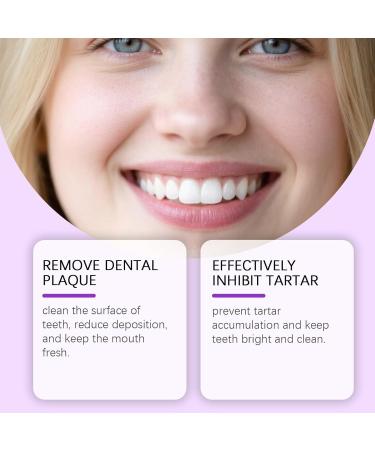 Purple Whitening Toothpaste Removes Plaque and Surface Stains Brightens Teeth Freshens Breath Protects Enamel for Daily Use(2pcs) 1 Count (Pack of 1) - Buy Online on GoSupps.com