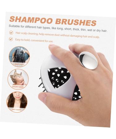 Buy Tovinanna 5-in-1 Shampoo Comb & Massage Brush | Universal Scalp Brush for Daily Use - Perfect for Hotels | Durable Silicone & PP Accessories - Buy Online on GoSupps.com