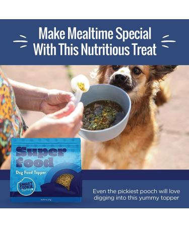Smart Cookie Natural Dog Food Topper - Superfood Meal Mixer for Picky Eaters | Non-GMO Made in the USA | 15 oz (30 Day Supply) - Boost Nutrition with Salmon - Buy Online on GoSupps.com