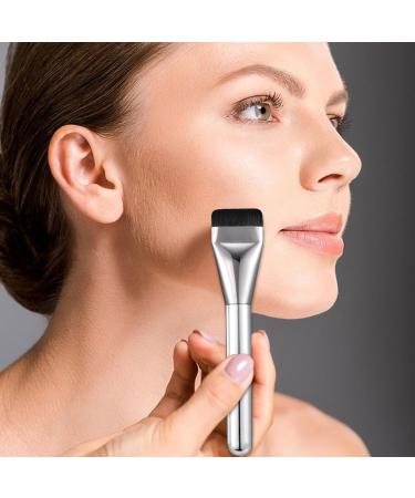 Foundation Makeup Brush - Liquid Foundation Brush For Face - Flat Brush Makeup | Concealer Foundation Brush | Flat Brushes For Liquid Contour Cream Concealer Full Face Eye Brush Cosmetics Brushes - Buy Online on GoSupps.com